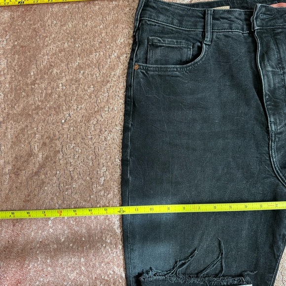 ANTHROPOLOGIE Crop Jeans Pilcro The Letterpress Womens Size 32 Dark Wash Ankle - Picture 7 of 9